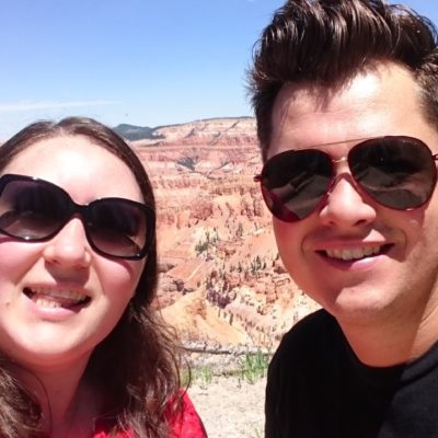 Carl and Rachel at Cedar Breaks